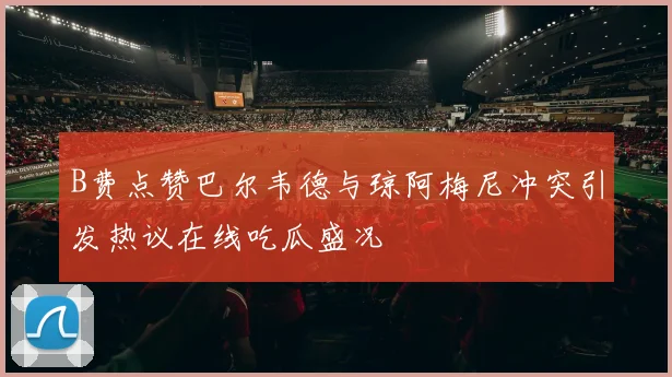 B费点赞巴尔韦德与琼阿梅尼冲突引发热议在线吃瓜盛况